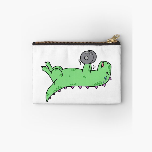 Item preview,  Dino gym rat lifting weights designed and sold by MatyldaJ.