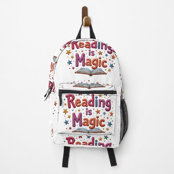 Item preview, Reading Is Magic Colorful Book Design designed and sold by ArtDesignTp.