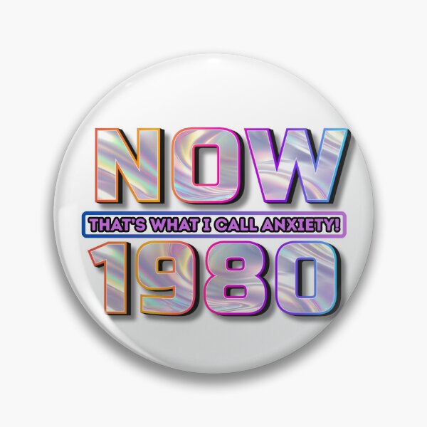 Item preview, Now That's What I Call Anxiety! 1980's Edition designed and sold by MadMadamMeg.