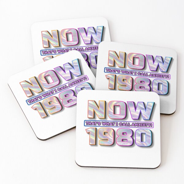 Item preview, Now That's What I Call Anxiety! 1980's Edition designed and sold by MadMadamMeg.