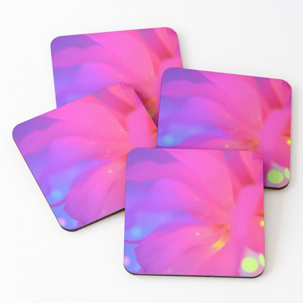 Item preview, Abstract Neon Flower Glow – Modern Digital Art designed and sold by Aroudj.