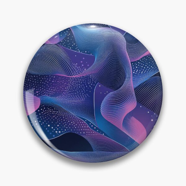 Item preview, Intertwined and Superimposed Quantum Waves designed and sold by MidArtForge.
