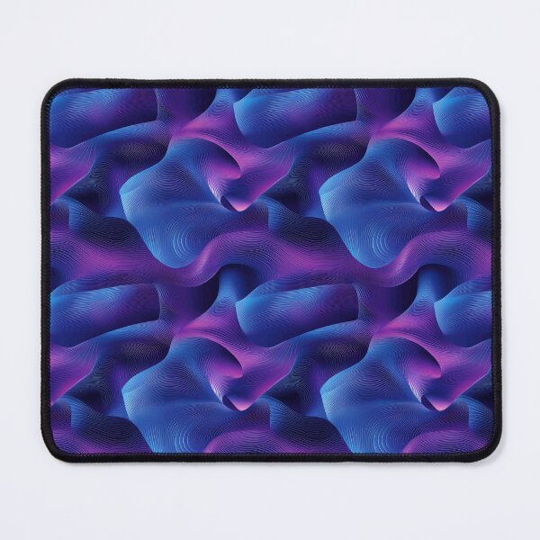 Item preview, Intertwined and Superimposed Quantum Waves designed and sold by MidArtForge.