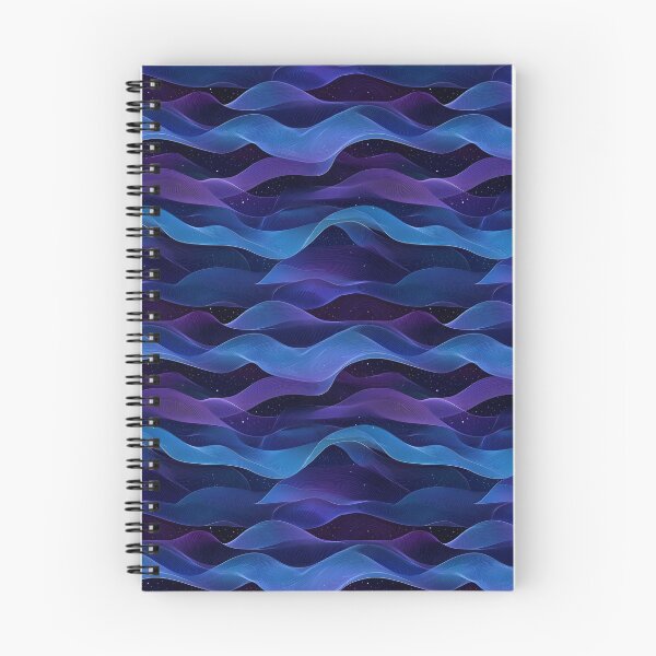 Item preview, Intertwined and Superimposed Quantum Waves designed and sold by MidArtForge.