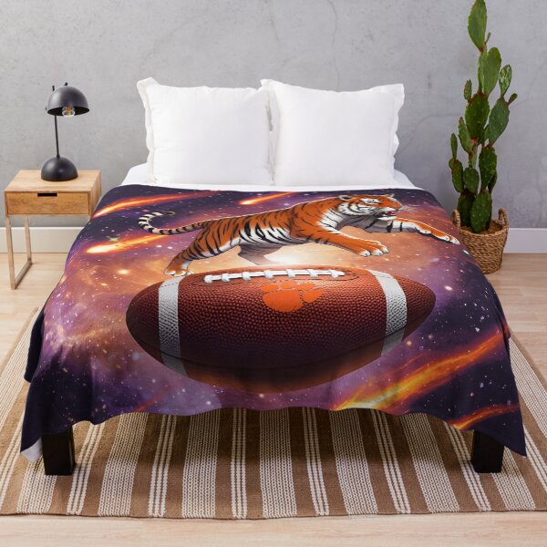 Item preview, clemson football Cosmic Tiger Football designed and sold by Uglyandcute.