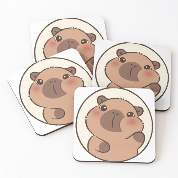 Item preview, Capybara is happy Tshirt designed and sold by Tshirtmaniacs.