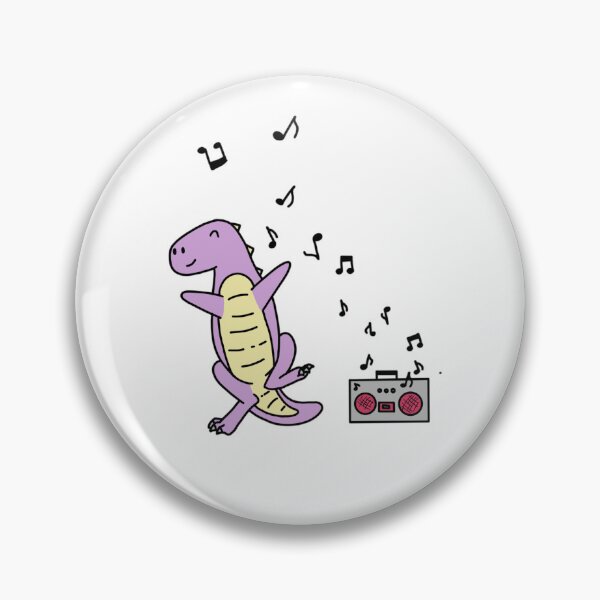 Item preview, Dancing lover Dino with music designed and sold by MatyldaJ.