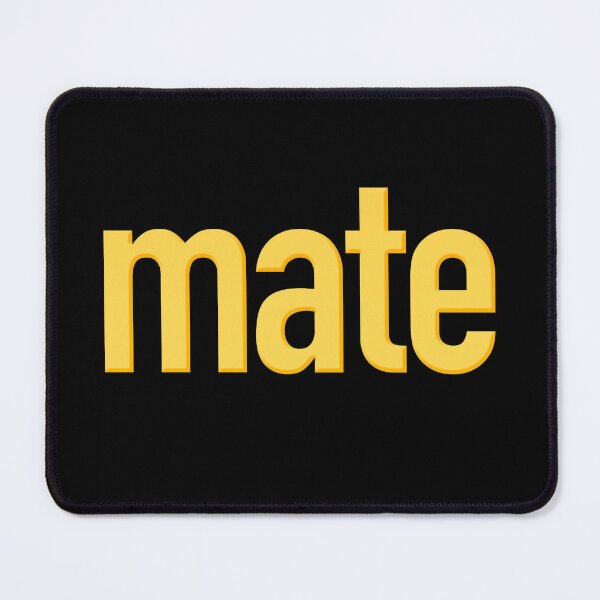 Item preview, mate in yellow designed and sold by Memes N Lore .