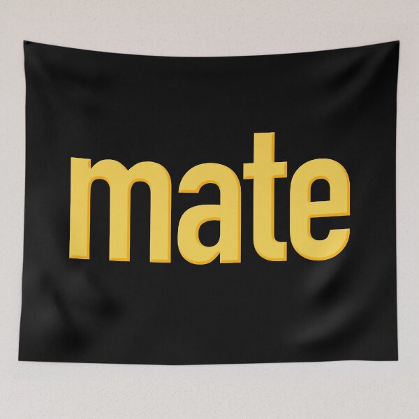Item preview, mate in yellow designed and sold by Memes N Lore .