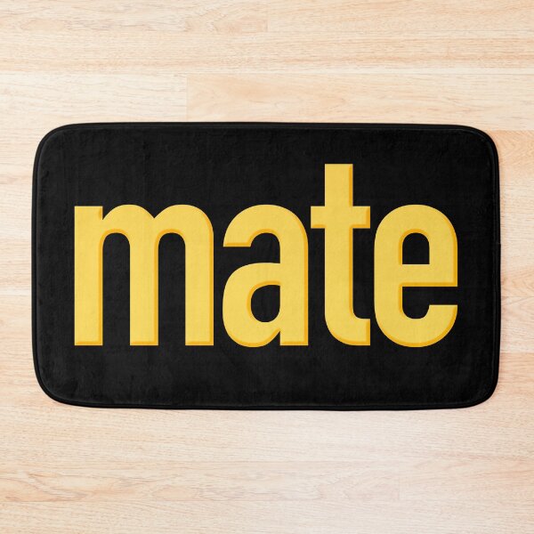 Item preview, mate in yellow designed and sold by Memes N Lore .