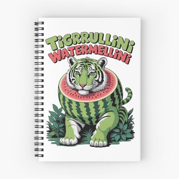 Item preview, Tigrrullini Watermellini  Italian Brainrot Meme designed and sold by Jocksport.