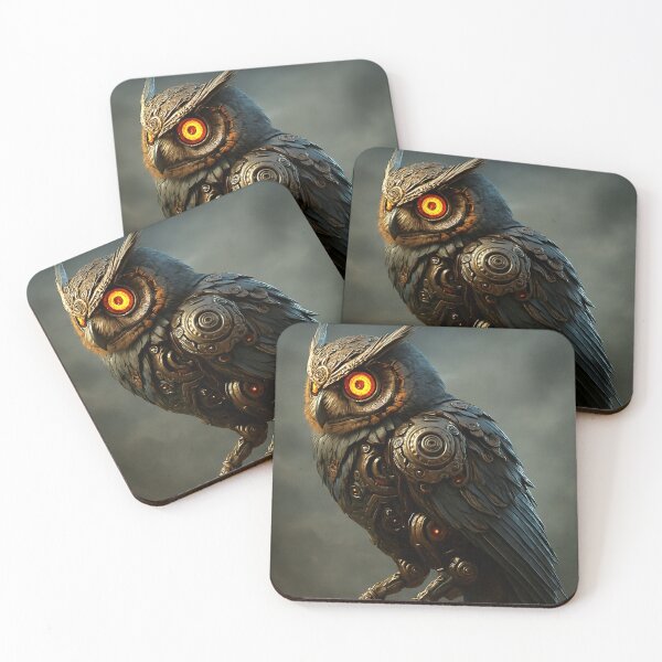 Item preview, Mecha Owl designed and sold by Trexart-Shop.