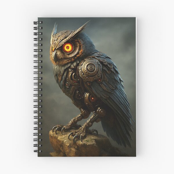 Item preview, Mecha Owl designed and sold by Trexart-Shop.