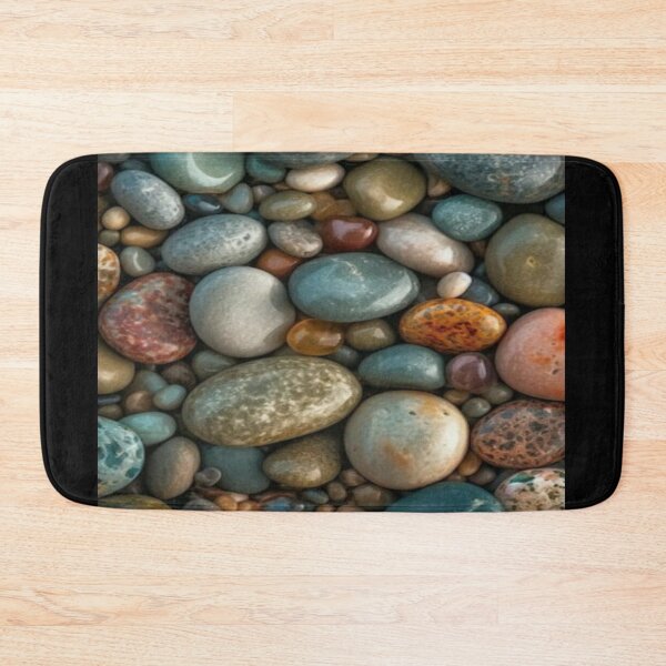 Item preview, Artwork of nature colourful pebbles drawing  designed and sold by NivyasArtistry.