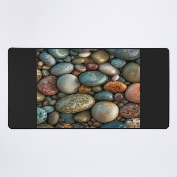 Item preview, Artwork of nature colourful pebbles drawing  designed and sold by NivyasArtistry.