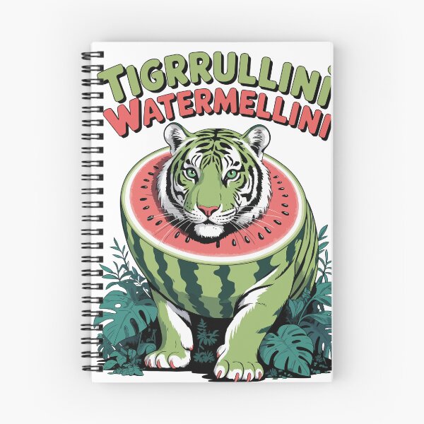Item preview, Tigrrullini Watermellini Viral Italian Brainrot Meme designed and sold by Jocksport.