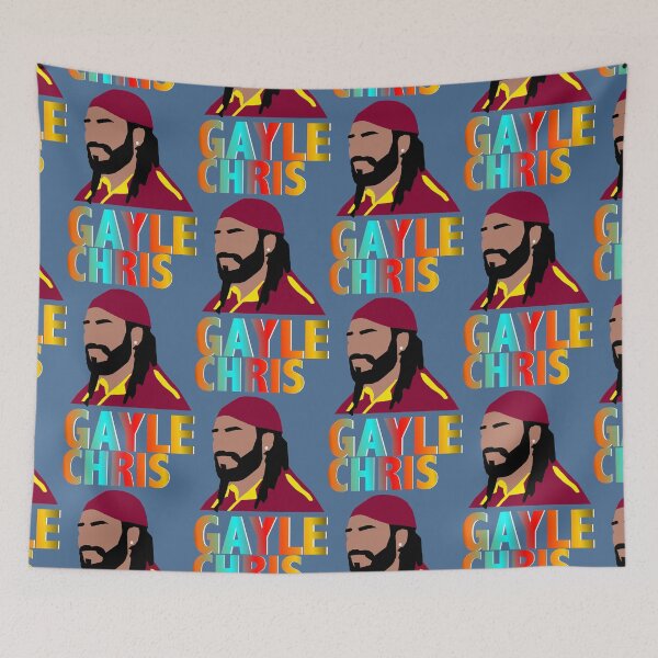 Item preview, Chris Gayle illustration designed and sold by ZooStateofMind.