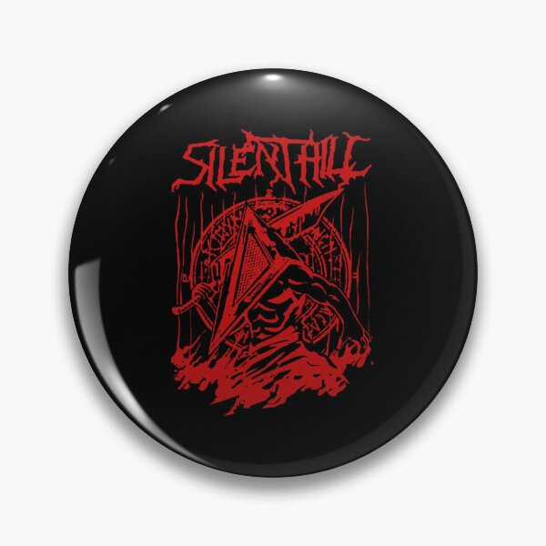 Item preview, Silent Red Thing Silent Hill Pyramid Head Heavy Metal Band Tee Horror Video Game designed and sold by hiulari-sarey.