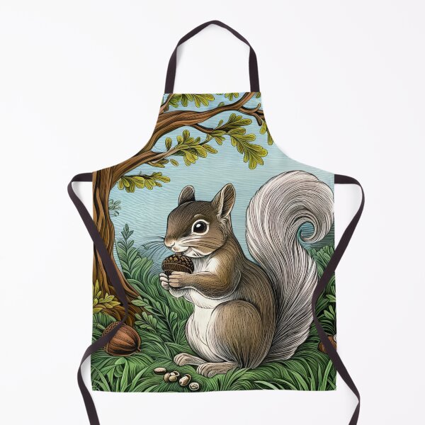 Item preview, Squirrel Eating Acorns designed and sold by designlee.