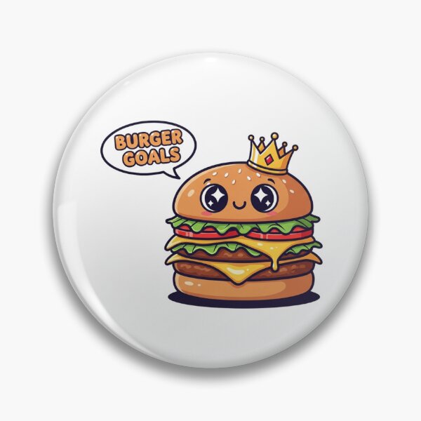 Item preview, Cute $ Happy Burger King designed and sold by NiluDigiStudio.