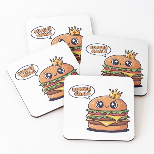 Item preview, Cute $ Happy Burger King designed and sold by NiluDigiStudio.