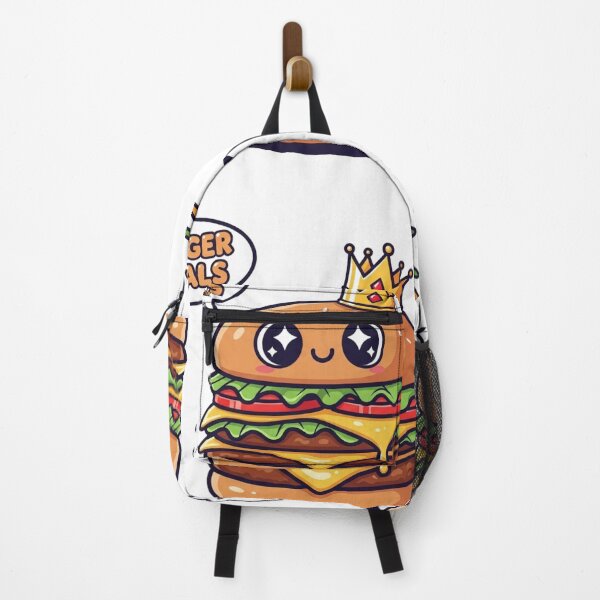 Item preview, Cute $ Happy Burger King designed and sold by NiluDigiStudio.