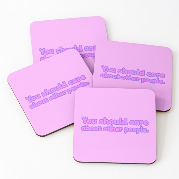 Item preview, You Should Care About Other People - Bubblegum designed and sold by sillyjess.