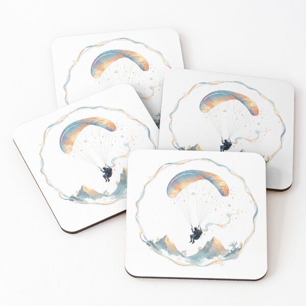 Item preview, Soaring Beyond Dreams: A Surreal Paragliding Escape designed and sold by Cloud-Riders.
