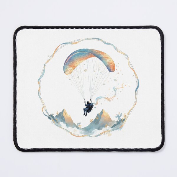 Item preview, Soaring Beyond Dreams: A Surreal Paragliding Escape designed and sold by Cloud-Riders.