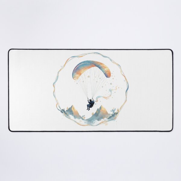 Item preview, Soaring Beyond Dreams: A Surreal Paragliding Escape designed and sold by Cloud-Riders.