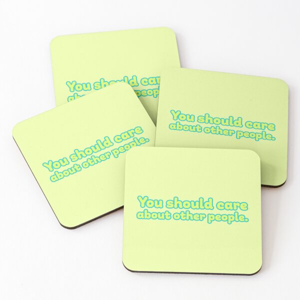 Item preview, You Should Care About Other People - Citron designed and sold by sillyjess.