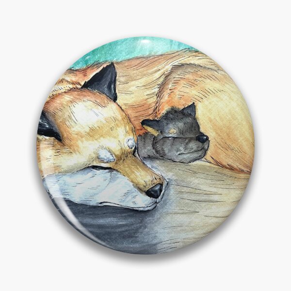 Item preview, Fox and baby kit designed and sold by HBOriginalsArt.