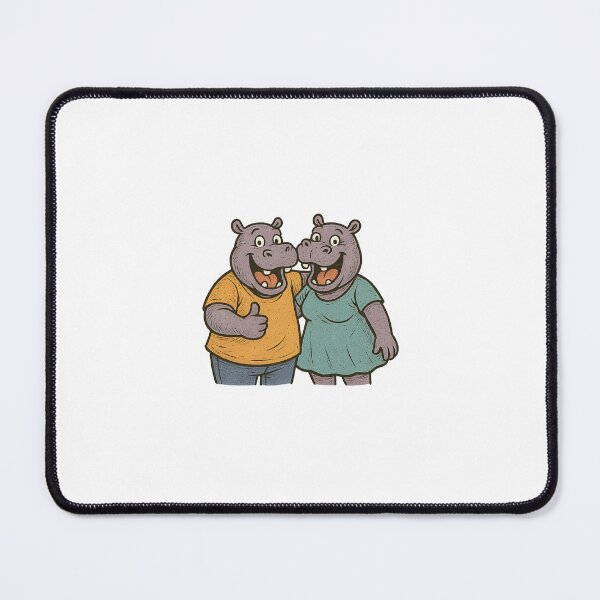 Item preview, Funny hippos designed and sold by victorius-me.