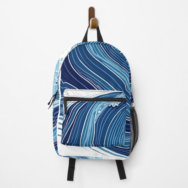 Item preview, Ocean Wave Pattern designed and sold by VibeTCreations.