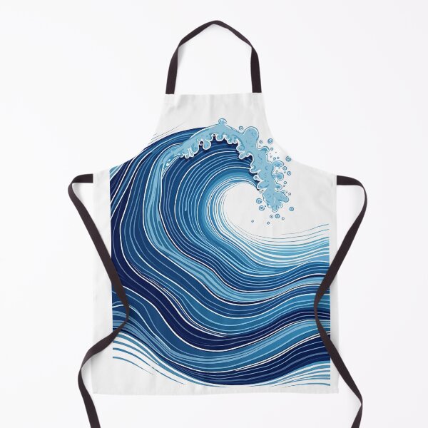 Item preview, Ocean Wave Pattern designed and sold by VibeTCreations.