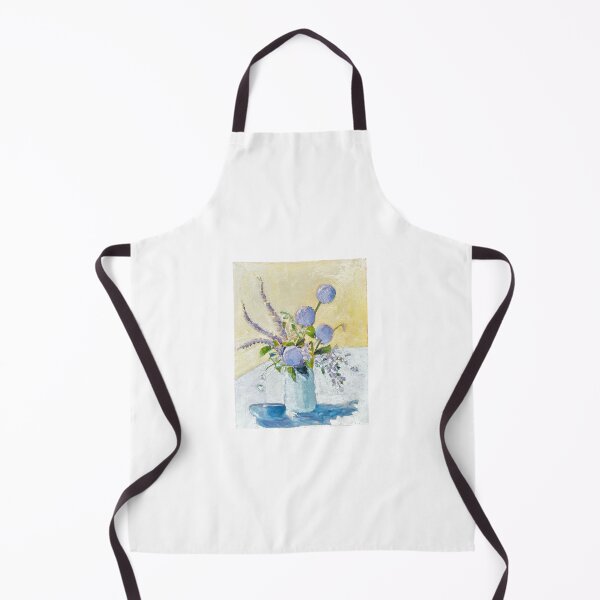 Item preview, Allium Gladiator in Blue Vase designed and sold by Kimberly Stein Studio.
