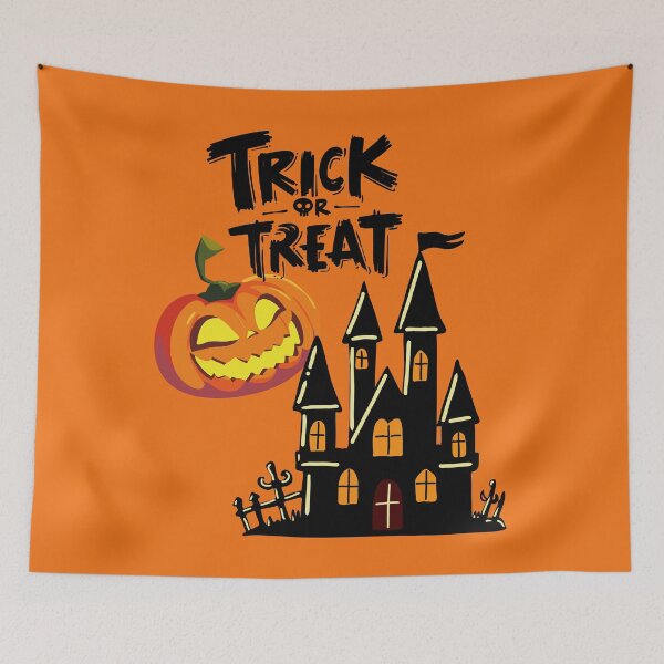 Item preview,  Halloween Castle on the Hill designed and sold by DżodżoJoy.