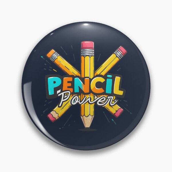 Item preview, Pencil Power Bold School Design designed and sold by ArtDesignTp.