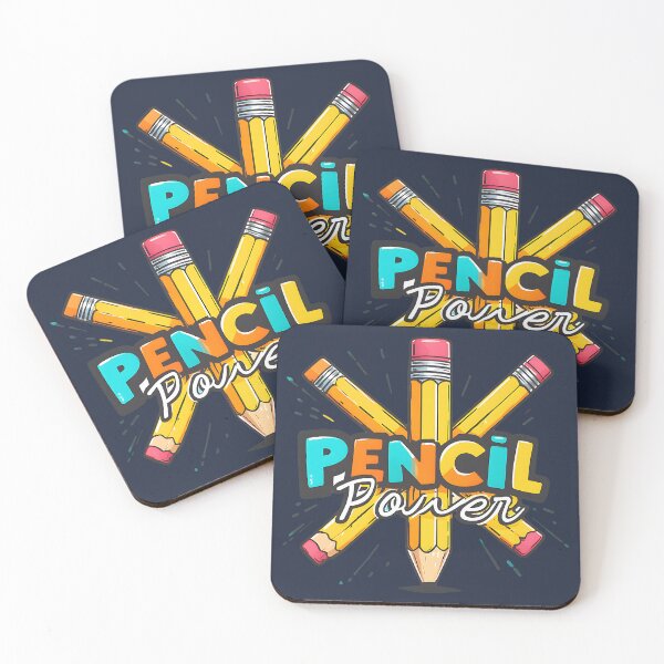 Item preview, Pencil Power Bold School Design designed and sold by ArtDesignTp.