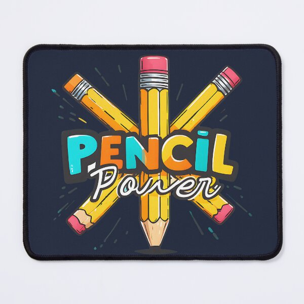 Item preview, Pencil Power Bold School Design designed and sold by ArtDesignTp.