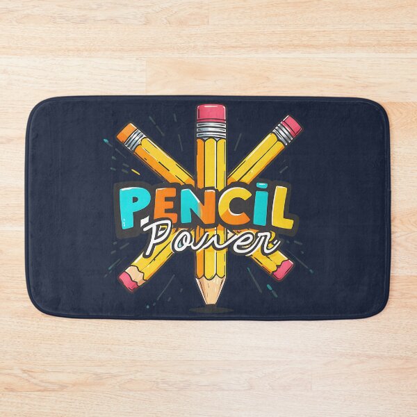 Item preview, Pencil Power Bold School Design designed and sold by ArtDesignTp.