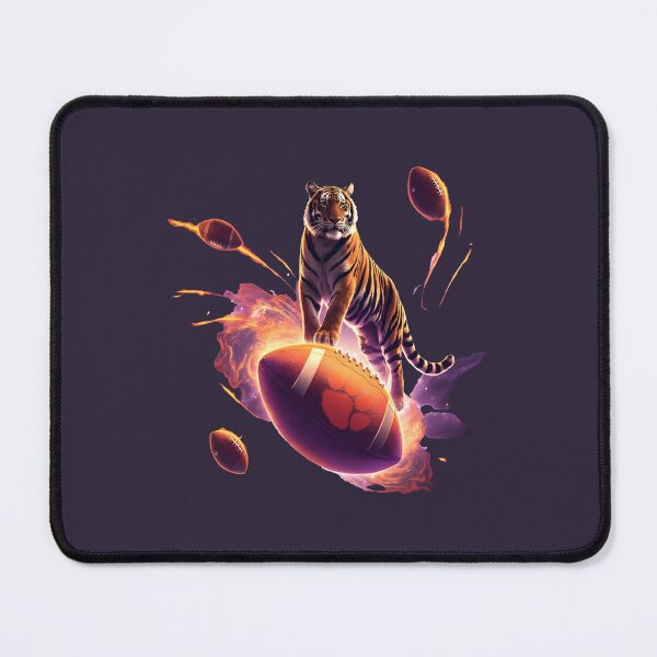 Item preview, clemson football Cosmic Tiger Football designed and sold by Uglyandcute.