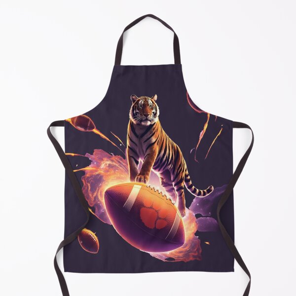 Item preview, clemson football Cosmic Tiger Football designed and sold by Uglyandcute.