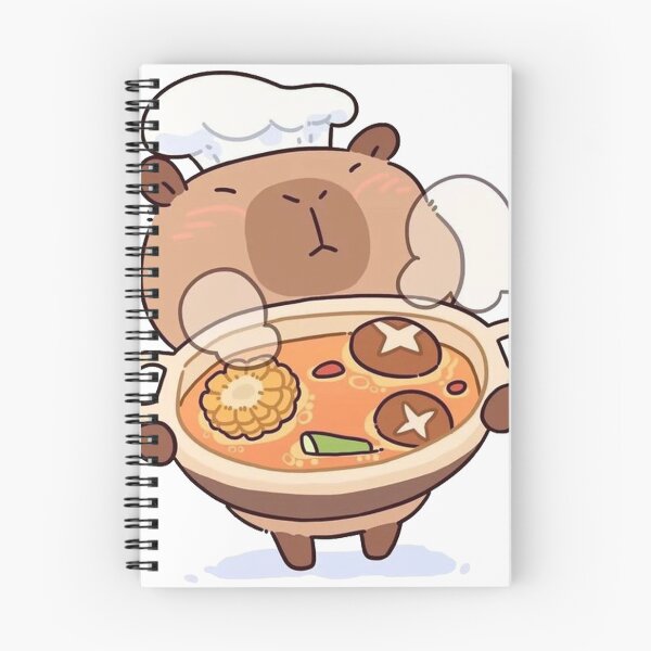 Item preview, Capybara cooking tasty dish Tshirt designed and sold by Tshirtmaniacs.