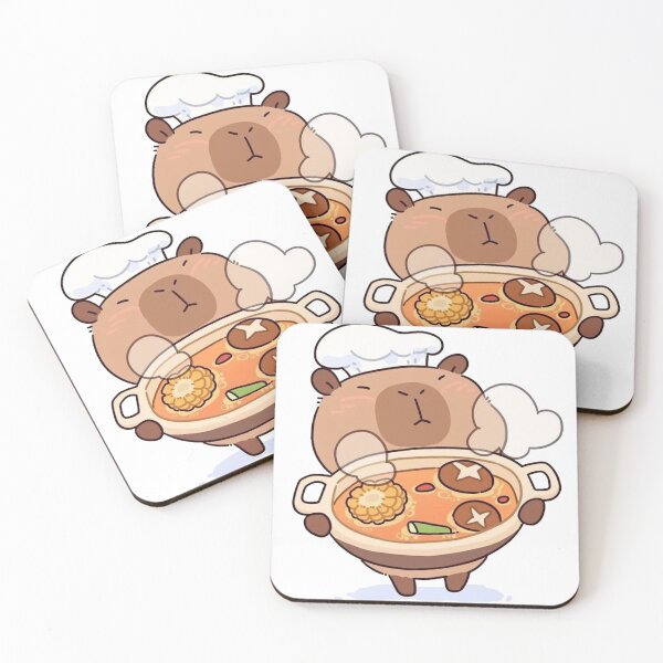 Item preview, Capybara cooking tasty dish Tshirt designed and sold by Tshirtmaniacs.