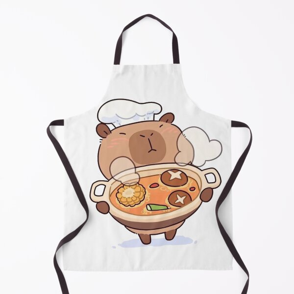 Item preview, Capybara cooking tasty dish Tshirt designed and sold by Tshirtmaniacs.