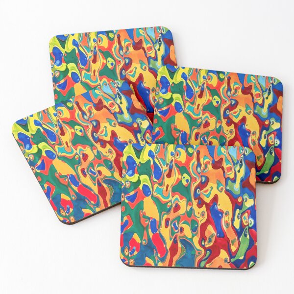 Item preview, Psychedelic Dream of an Autumn Evening designed and sold by Francois van Bastelaer's reflections.