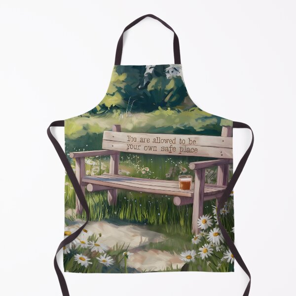 Item preview, You Are Allowed To Be Your Own Safe Place, Self Care Daisy Quote Art designed and sold by MoMidoStore.
