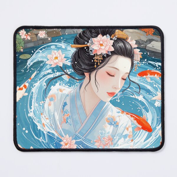 Item preview, Mizu no Kami – The Water Spirit designed and sold by Schoenenwald - Illustrations Uniques et Originales.