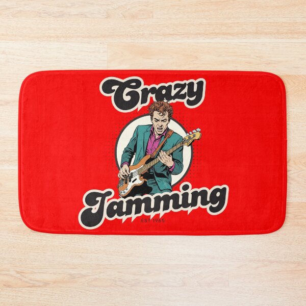 Item preview, Crazy Jamming. Bassist in a Jam designed and sold by RedDelaney.